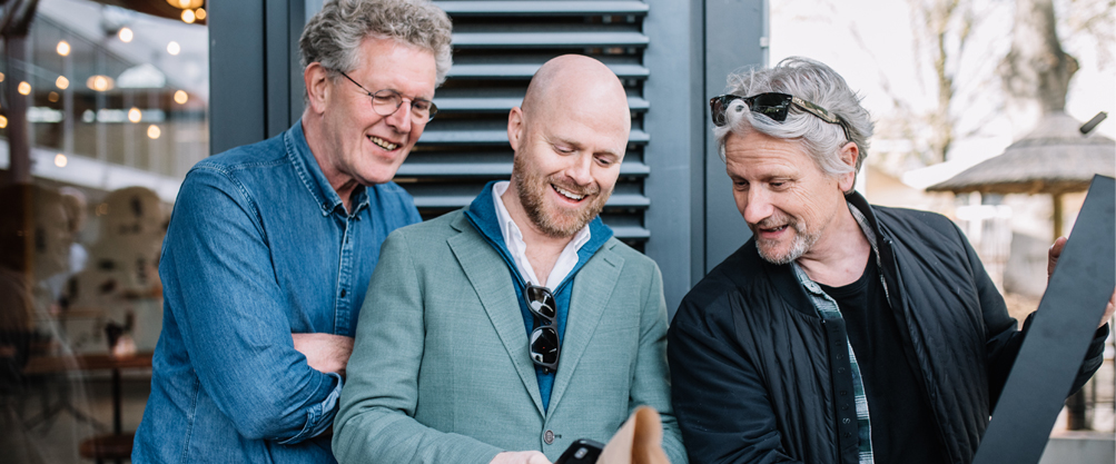 Wolter Prinsen, Taco Schmidt and Ype Jorna.